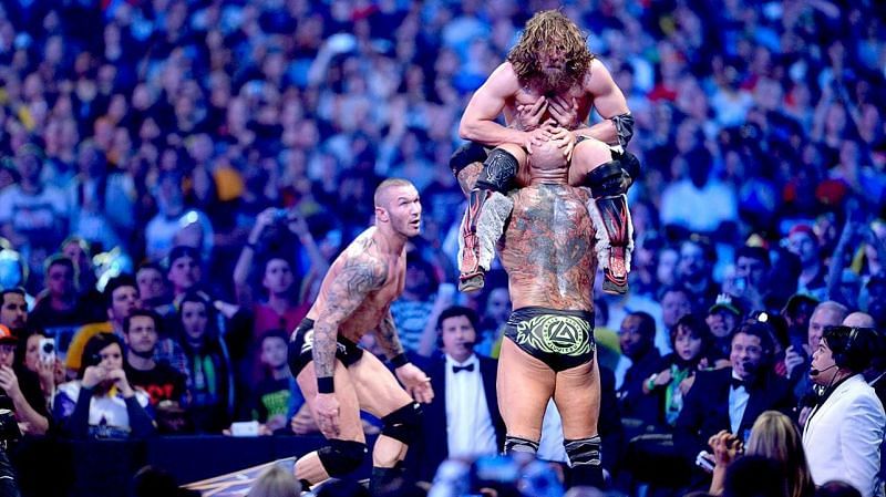 Orton could've had a serious back injury at WrestleMania 30.